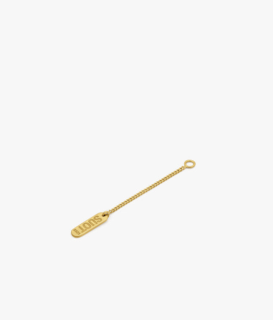 Gold Plated Chain with SUOT Plate