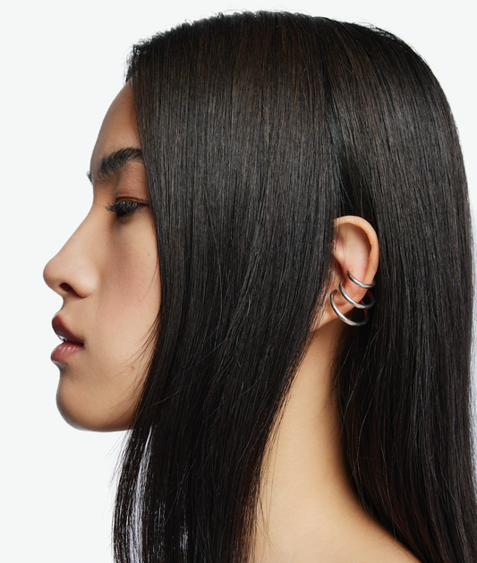 Sterling Silver Triple Ear Cuff