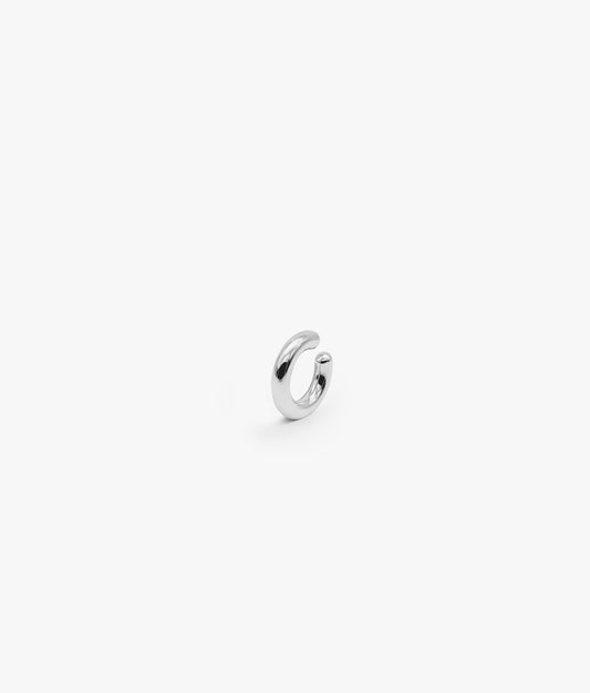 Sterling Silver Tubular Bold Earcuff